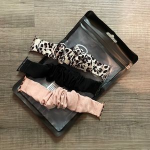 Scrunchy Apple Watch bands